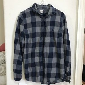 Jcrew Blue Flannel